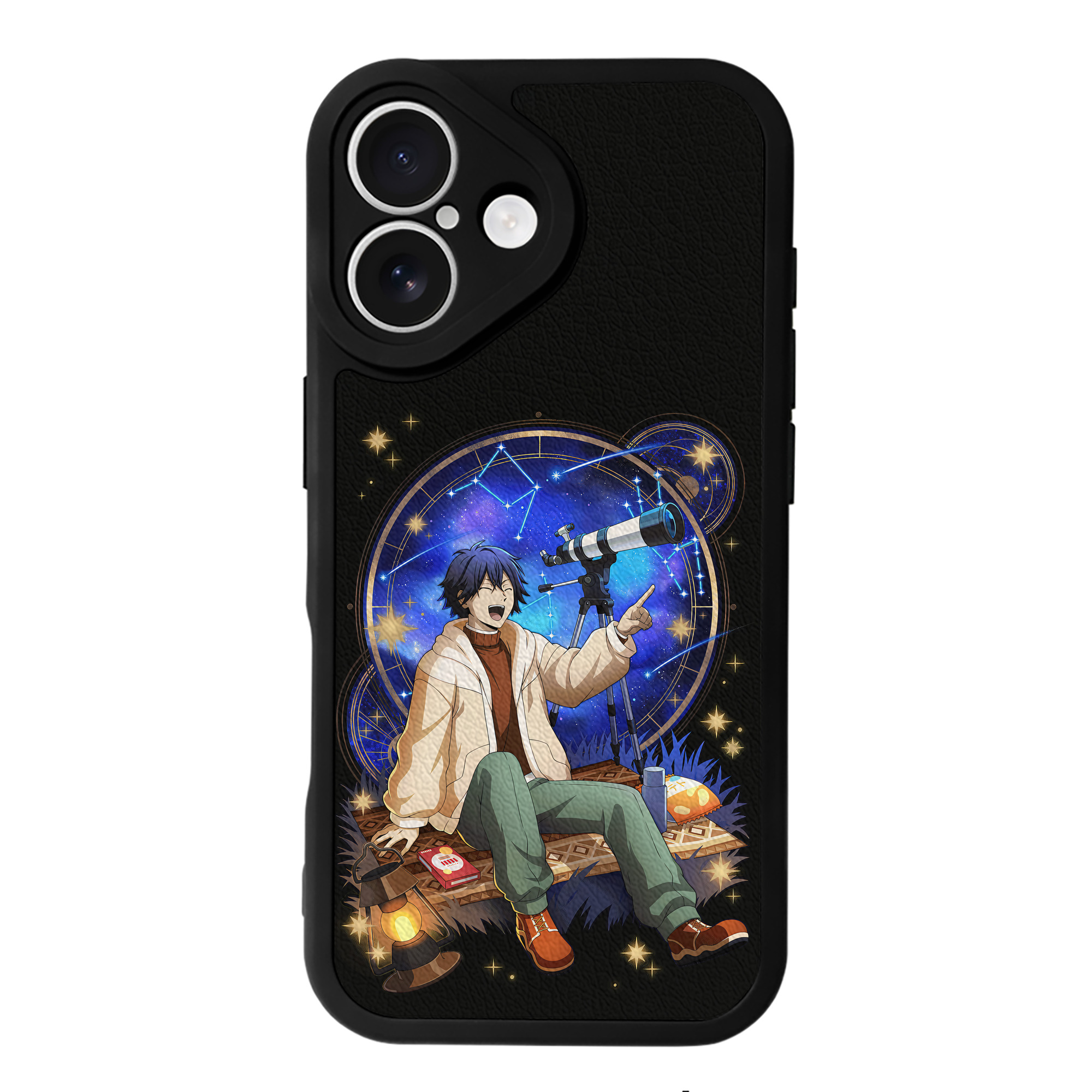 （画像用） 文豪ストレイドッグス Bungo Stray Dogs 【iPhone 16シリーズ対応】シリコンスマホケース（レザー調） 材質：シリコン